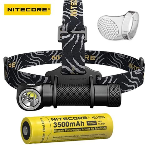 Original Nitecore Hc Headlight Cree Xhp Led Lumens High