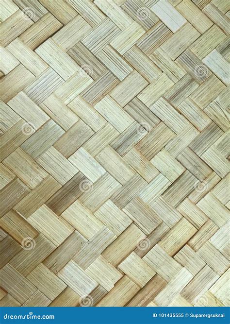 Woven Bamboo Strips Texture Stock Image Image Of Thai Wallpaper