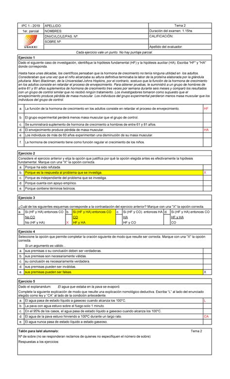 Parciales Er Cuatri Ipc Apellido Tema Er Parcial