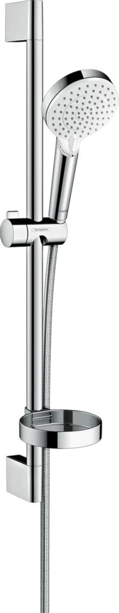 Hansgrohe Ensemble Barre De Douche 65cm Crometta Vario 2 Jets Avec