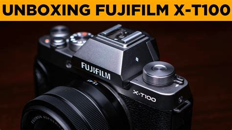 Fujifilm X T100 Unboxing Camera Unboxing 2 Fujifilm India YouTube