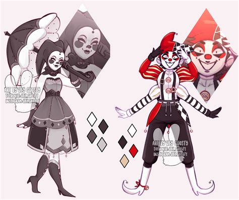 Adoptables Clown 2 Open By Dayecreepy On Deviantart