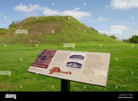 Usa Mississippi Greenville Winterville Mounds A Native American