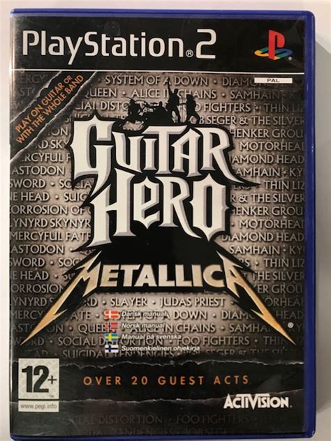 Guitar Hero Metallica Käytetty Ps2 Cib Pelimies