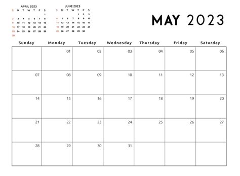 Free Printable May 2023 Calendars Save It And Print It Whenever You