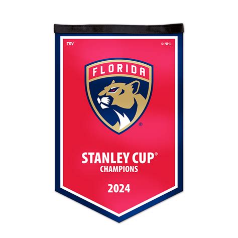 Florida Panthers 2024 Stanley Cup Champions Victory Banner Fla Team Shop