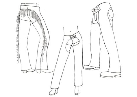 Custom Fit Leather Chaps Pattern Instructions