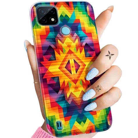 Etui Do Realme C Wzory Azteckie Aztec Aztecy Obudowa Pokrowiec Case