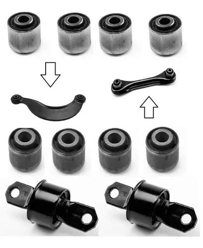 Kit 10 Bujes Suspensión Trasera Mazda 3 2003 2009 Syd Envío gratis