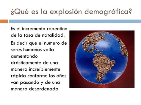 Ppt Explosión Demográfica Powerpoint Presentation Free Download Id5423567