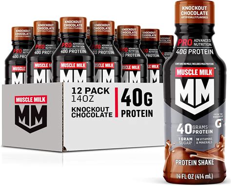 Muscle Milk Pro Advanced Nutrition Protein Shake Knockout