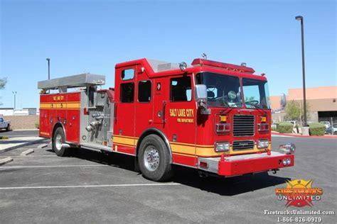 Salt Lake City Seagrave Firetruck Firetrucks Unlimited