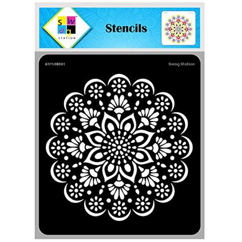 Buy Swagstation Mandala Stencils For Wall Painting Mandala Stencils