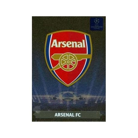 Venta Trading Card Team Logo Arsenal Panini Adrenalyn Xl Champions