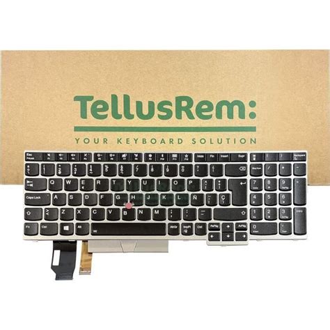 Clavier De Remplacement Espagnol R Tro Clair Pour Lenovo Edge L