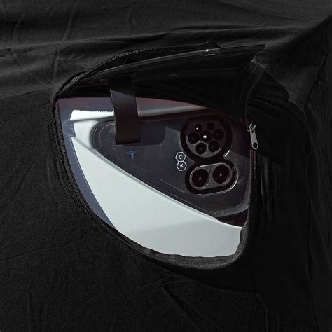 Housse B Che Protection Sur Mesure Noire Tesla Model Coverlux