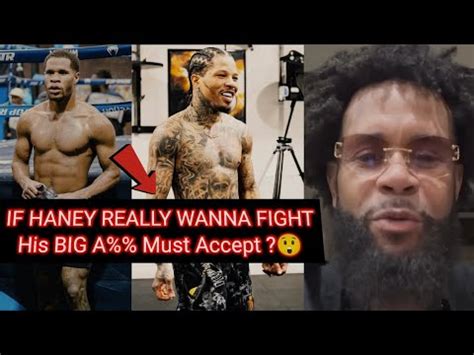 Gervonta Davis Tells Devin Haney His One Demand Youtube