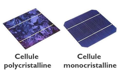 Diff Rence Entre Panneau Solaire Monocristallin Et Polycristallin