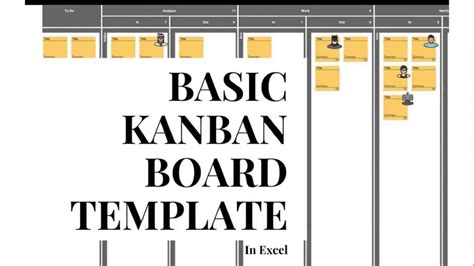 Kanban Board Excel Template