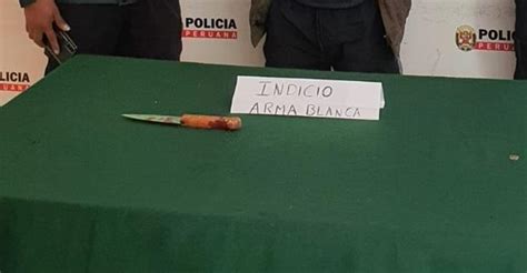 Huancavelica Detienen A Sujeto Acusado De Intento De Feminicidio En