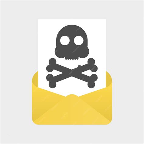 Problème de courrier électronique malveillant avec un message