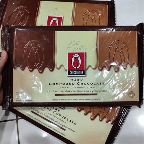 Jual Tulip Dark Compound Chocolate Shopee Indonesia