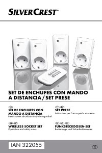 Manual De Uso SilverCrest IAN 322055 Enchufe Inteligente