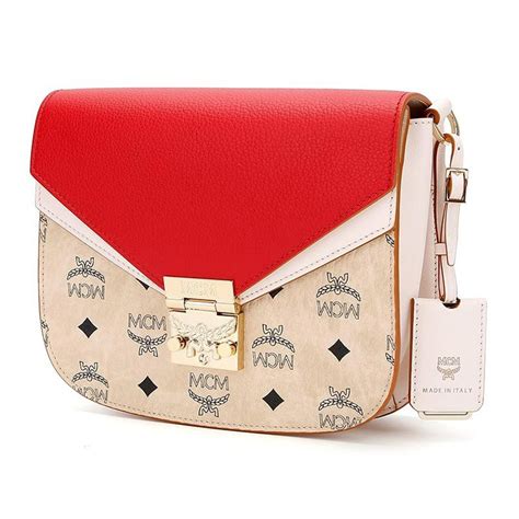 Mcm Small Color Satchel In Nude ModeSens