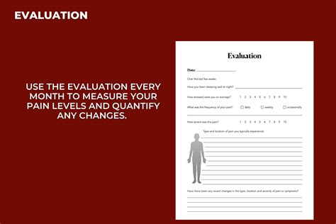 Printable Daily Chronic Pain Journal With Pain Frequency and | Etsy