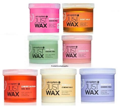 Salon System Just Wax Creme Soft Sensitive Gel 450g Tub Pot For Waxing Ebay