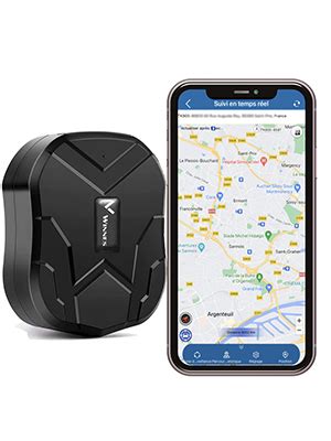 Winnes Gps Tracker Voiture Traceur Gps Avec Aimant Puissant Mois