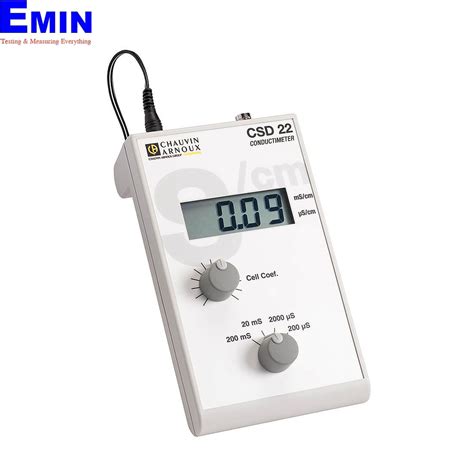 Chauvin Arnoux CSD22 Conductivity Meter 0 200mS Cm EMIN MM