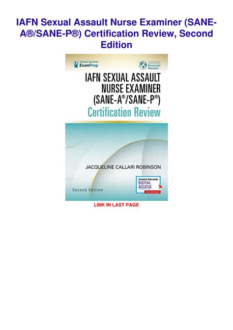 Ppt [pdf Read Online] Iafn Sexual Assault Nurse Examiner Sane A® Sane P® Certification