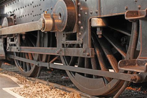 Vintage Steam Train Wheels Editorial Photography Image Of Engine