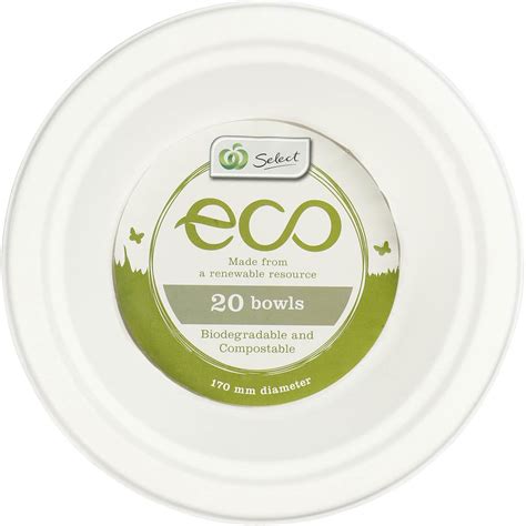 Woolworths Eco Bowls 20 Pack Woolworths