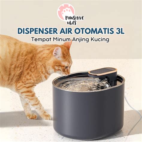 Jual Dispenser Minum Hewan Otomatis Tempat Minum Kucing Anjing Pet