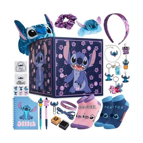 Disney Calendrier De Lavent Stitch Papeterie Jouet Accessoires