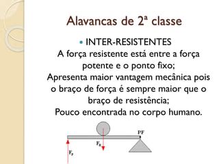 Cinesiologia Alavancas Ppt