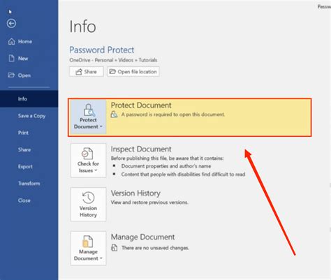 [solved]how To Password Protect A Word Document On Windows Mac