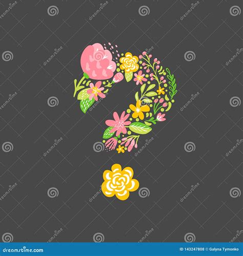 Blumensommerfragezeichen R Bunter Guss Mit Blumen Und Bl Ttern Auch Im