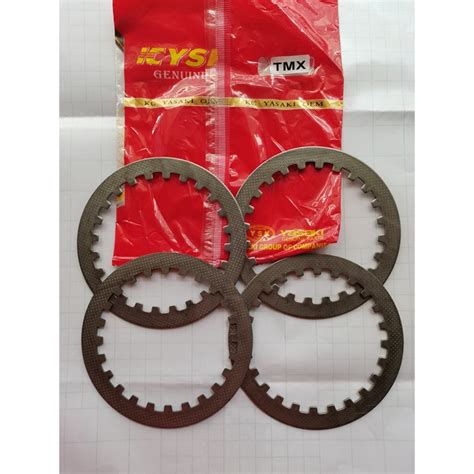 CLUTCH PLATE SET TMX155 TMX125 ALPHA 4PCS YSK BRAND Shopee Philippines