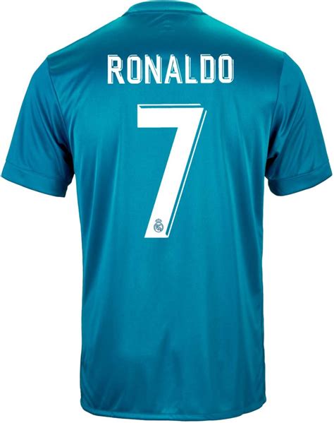 2017/18 adidas Kids Cristiano Ronaldo Real Madrid 3rd Jersey - SoccerPro