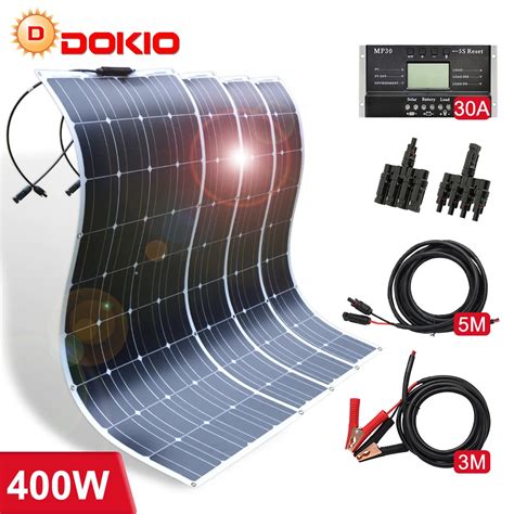 Dokio V V W W W Flexible Solar Panel Sets F R Auto Home