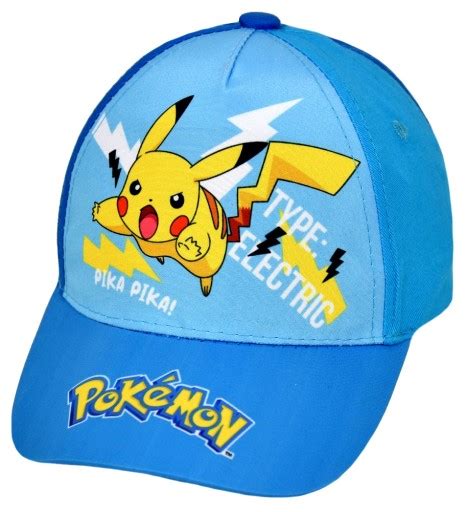 Czapka Z Daszkiem Pokemon Pikachu Allegro Pl