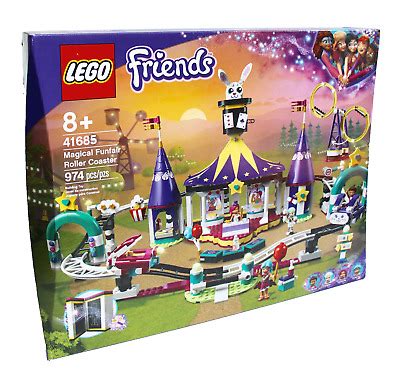 Lego Friends Magical Funfair Roller Coaster Building Kit