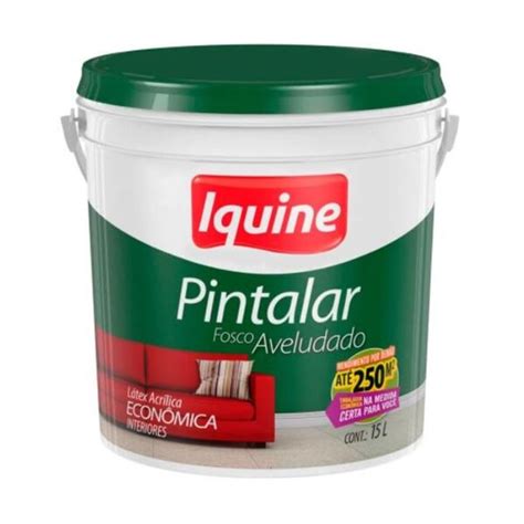 Tinta Acr Lica Fosco Pintalar Branco Neve L Iquine Leroy Merlin