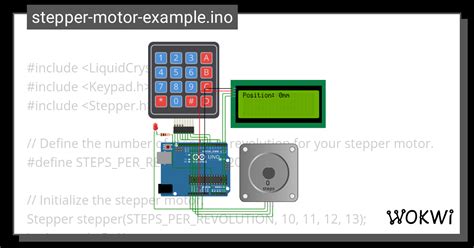 Stepper Motor O Copy Wokwi Esp32 Stm32 Arduino Simulator