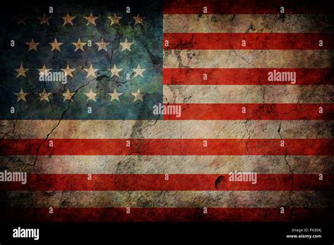 Grunge USA Flag Stock Photo - Alamy