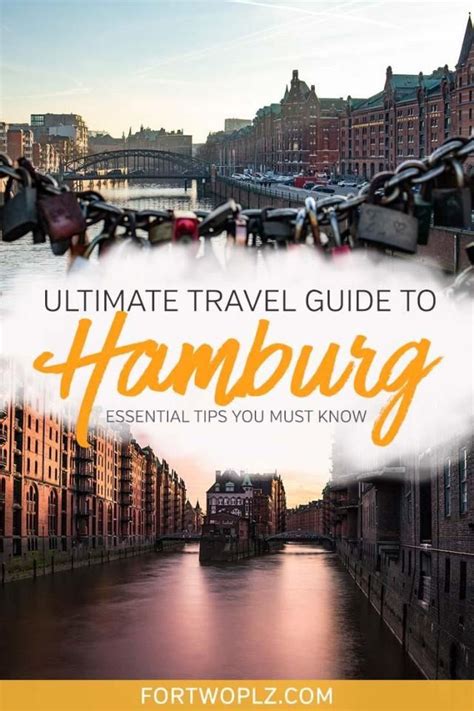 The Ultimate Travel Guide To Hamburg Germany With Text Overlaying It S