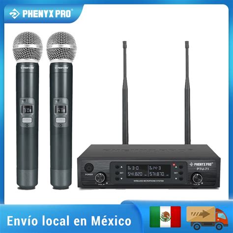 Phenyx Sistema De Micr Fono Inal Mbrico Dual Accesorio Profesional